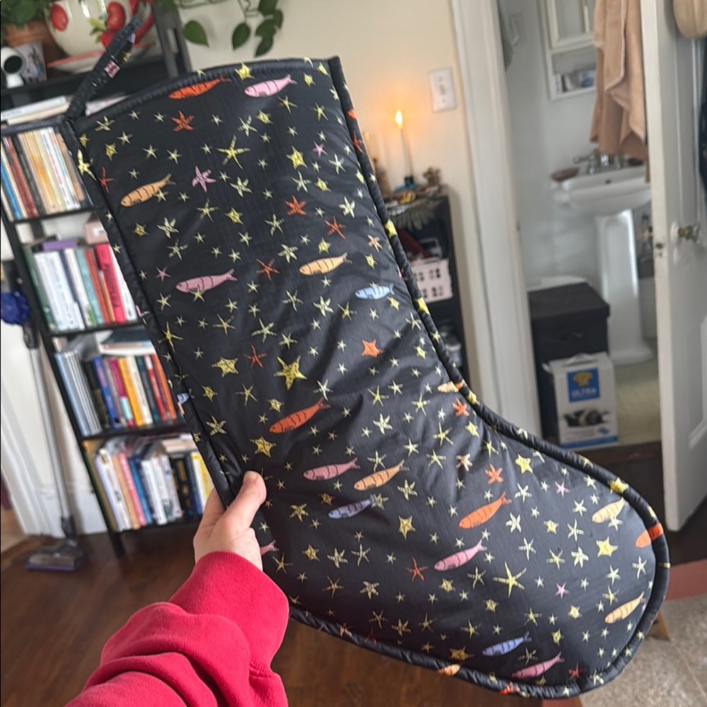 Baggu stocking fish and starts